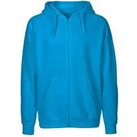 Neutral Neutral® Herren Unisex College Hoodie Zoodie Hoody Kapuzenjacke Sweatjacke, Saphir blau, – Produktbild 1 von 1