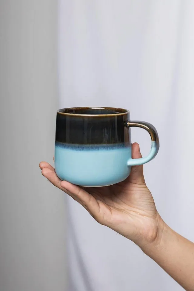 Tranquillo Tranquillo Tasse INDUSTRIAL 390 ml, Blau, – Produktbild 5 von 6