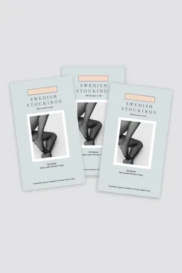 Swedish Stockings Swedish Stockings Damen vegan Strumpfhosen Bundle 3 Paare Malva Ladder Resistant Beige – Produktbild 1 von 1