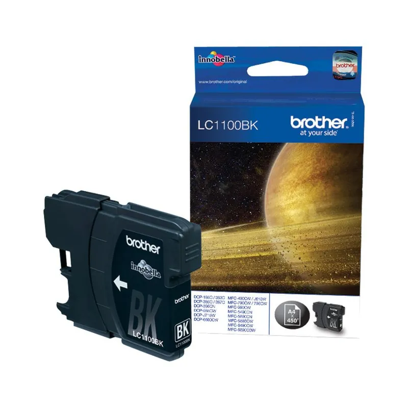 Brother Brother Tintenpatrone LC1100BK schwarz – Produktbild 4 von 4