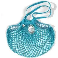 Filt Filt farbige Bio Netztasche Medium mit langem Henkel, Blau, – Produktbild 1 von 1