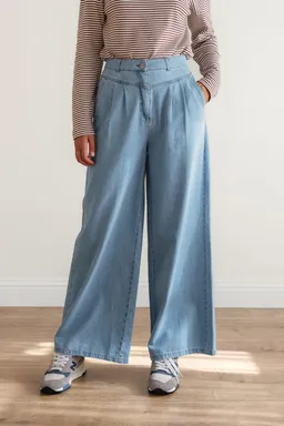 TWOTHIRDS TWOTHIRDS Damen vegan Jeans Santa Giulia Light Denim – Produktbild 1 von 1