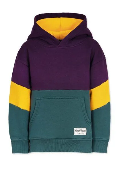 Band of Rascals Band of Rascals Polychrome Hooded, Dark-purple-racing-green, – Produktbild 2 von 4