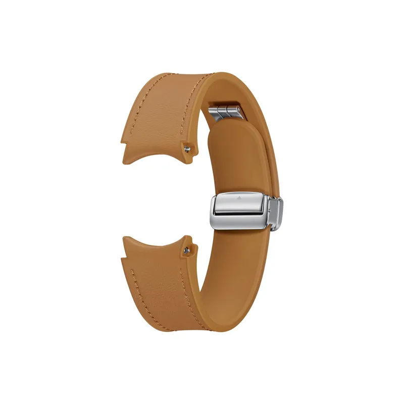 Samsung D-Buckle Hybrid Eco-Leather Armband (Normal, M/L), Camel – Produktbild 1 von 1