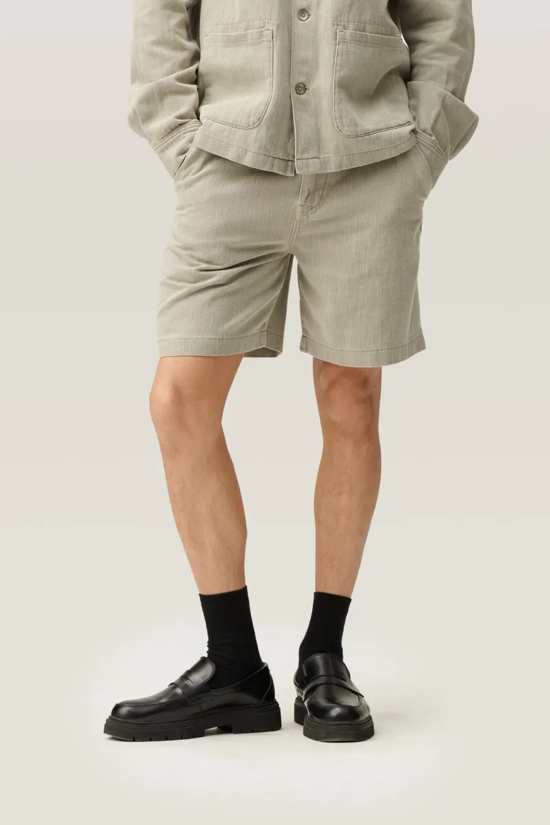 DAWN Dawn Herren vegan Kurze Hose Rock Olive, Olivgrün, – Produktbild 2 von 2