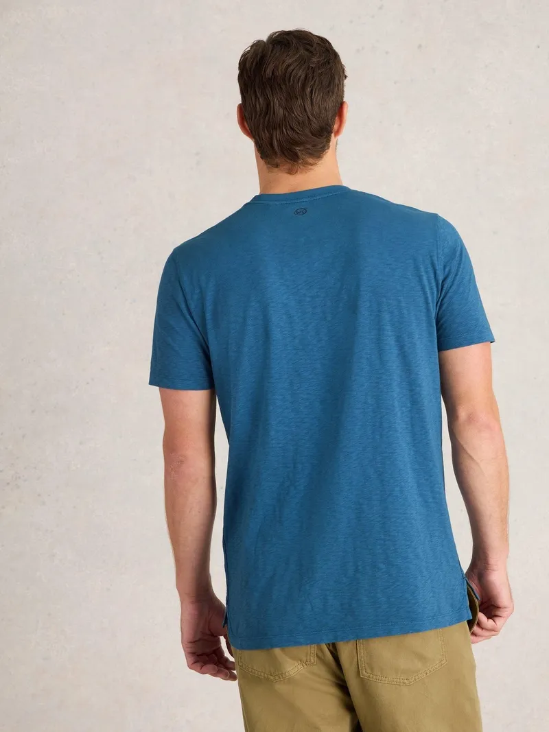 White Stuff T-Shirt Abersoch - M/R, Indigoblau, – Produktbild 4 von 4