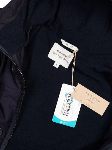 Will's Vegan Shop Will's Vegan Shop Recycelter gesteppter Parka – Produktbild 3 von 3