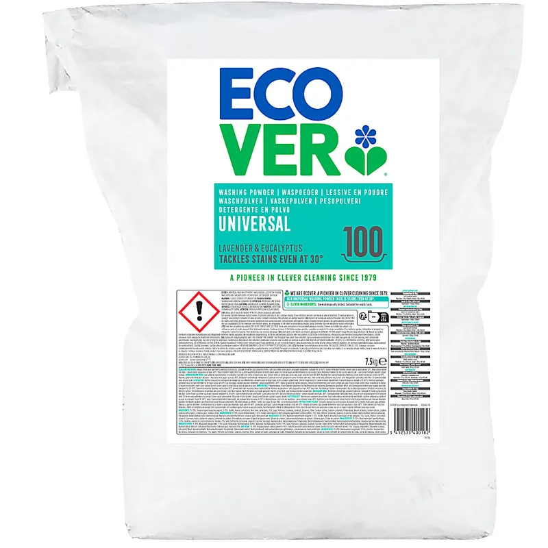 Ecover Ecover Universal Waschpulver Lavendel und Eukalyptus 7,5 kg – Produktbild 1 von 1