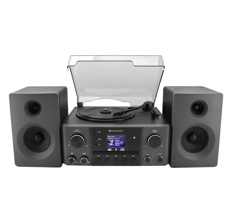 Soundmaster Soundmaster MCD1950 Schwarz Stereoanlage – Produktbild 6 von 8