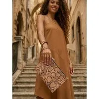 Will's Vegan Shop Will's Vegan Shop Wristlet Schlangenmuster der Frauen – Produktbild 1 von 1