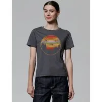 watapparel watapparel T-Shirt Frauen Sunset Berge & Tannen, Anthracite, – Produktbild 1 von 1