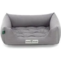 HOUND & NATURE HOUND & NATURE Öko Hundebett ZERMATT, Hellgrau, – Produktbild 1 von 2