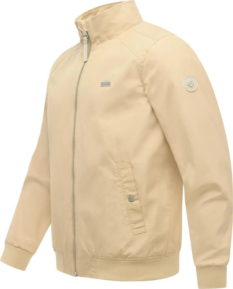 ragwear ragwear Outdoorjacke Izzyk YOUMODO Leichte Übergangsjacke mit Stehkragen, Braun, – Produktbild 3 von 5