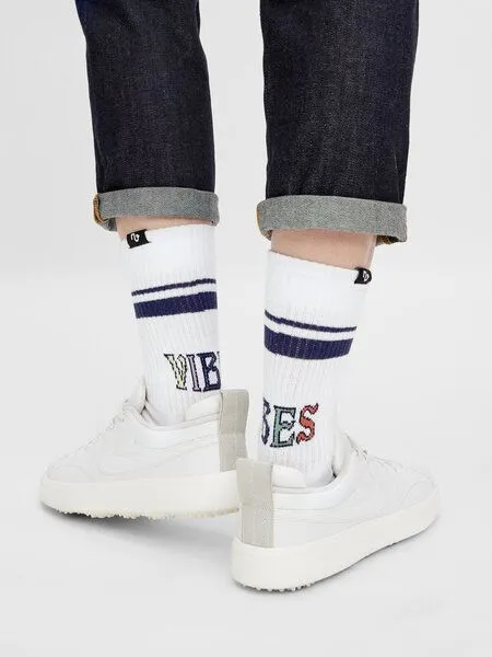 Natural Vibes Natural Vibes Vibes Socken | Bio GOTS | Tennissocken | Bunte Socken | Herren Damen Socken – Produktbild 2 von 3
