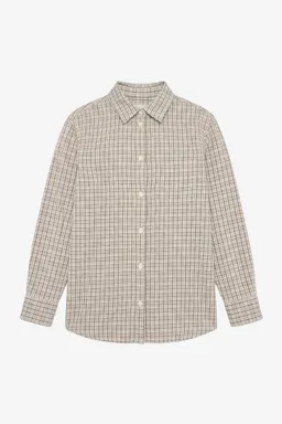 KnowledgeCotton Apparel KnowledgeCotton Apparel Damen vegan Hemd Lockere Passform Grün Kariert – Produktbild 1 von 1