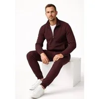 ORGANICATION ORGANICATION JORRIN | Waffel-Jacke aus Bio-Baumwolle & recyceltem Polyester, Red, – Produktbild 2 von 5