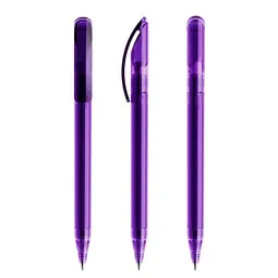 prodir prodir® Drehkugelschreiber DS3 TTT Twist, blaue Mine, violett – Produktbild 1 von 1