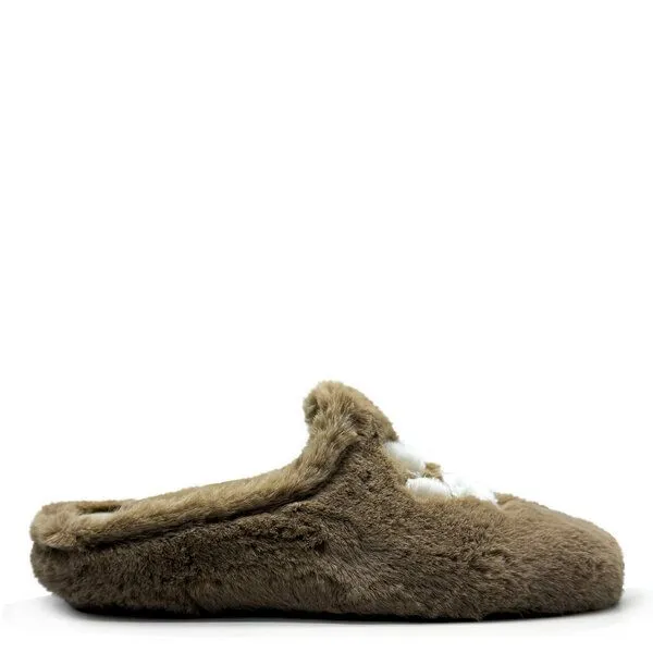 thies Rec Paw Slipper von thies ® aus recyceltem PES, Camel, – Produktbild 2 von 4