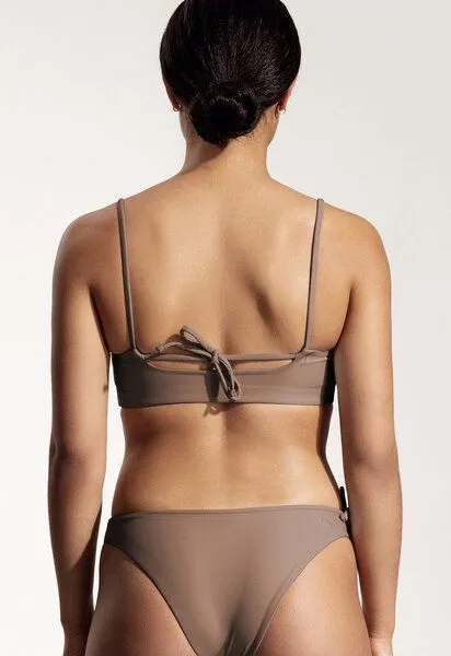 Oy Oy Surf Bikini Oberteil „Buri“, Braun, – Produktbild 3 von 4