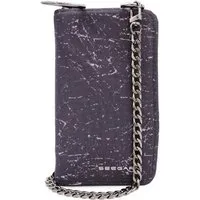 Seegarn Seegarn-Täschle / 2in1 Handy-Tasche und Geldbeutel (MB43), K2 - kette schwarz, – Produktbild 1 von 2
