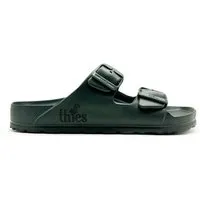 thies Vegane Ecofoam Sandale von thies ® aus recyceltem EVA, Forest green, – Produktbild 1 von 1