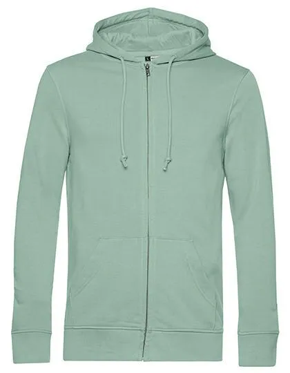 B&C Collection B&C Collection Zipped Hoodie Sweatjacke B&C Inspire, Sage, – Produktbild 2 von 3