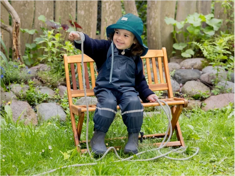 Pickapooh Pickapooh Kindermütze Feuerwehr UV-80 caribbean sea Gr.56, Blau, – Produktbild 2 von 2