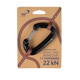 Ticket to the Moon Ticket to the Moon Karabiner 22kN zur Hängemattenbefestigung (2 Stk) – Produktbild 1 von 1