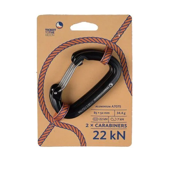 Ticket to the Moon Ticket to the Moon Karabiner 22kN (2 Stk) – Produktbild 3 von 5