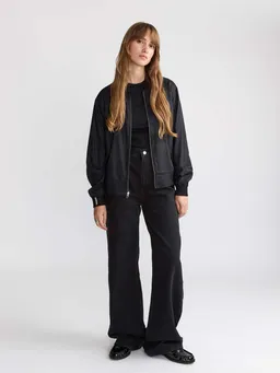 Yahmo Yahmo Damen vegan Jacke Bomber Reversible Ruth Emerald/Schwarz – Produktbild 1 von 1