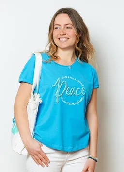 SPARKLES OF LIGHT SPARKLES OF LIGHT Boxy Shirt | PEACE WITH ME & YOU – Produktbild 1 von 1
