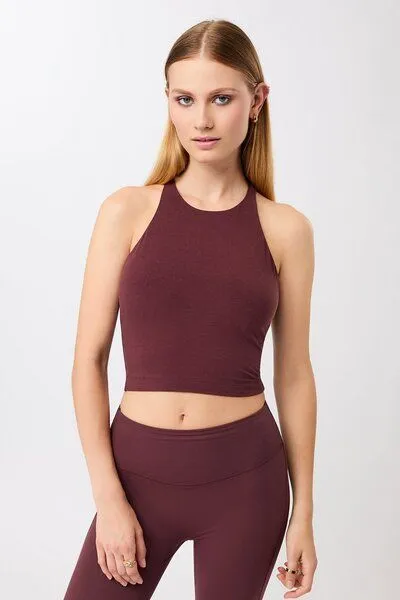 mandala mandala Cross Top, Ruby (rot), – Produktbild 1 von 4