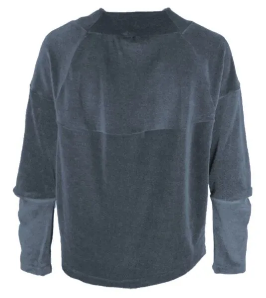 FORMAT FORMAT MICH sweater, Nicki, Grau (graublau), – Produktbild 1 von 2