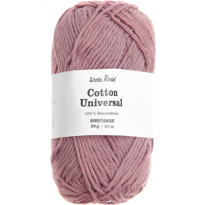 Wolle Rödel Wolle Rödel Cotton Universal Mauve, Mauve, – Produktbild 1 von 1