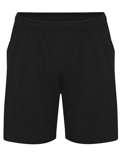 Neutral Neutral® Unisex Recycelte Laufhose Shorts kurze Hose mit Seitentasche Sporthose, Schwarz, – Produktbild 2 von 4