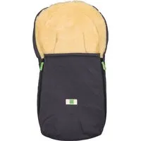 Kaiser Naturfellprodukte Kaiser Naturfellprodukte Fußsack Babyschale Lammfell "EMMA", medizinisch gegerbt anthrazit Länge 80 cm, Breite 40 cm, (0-12 Monate) – Produktbild 1 von 1