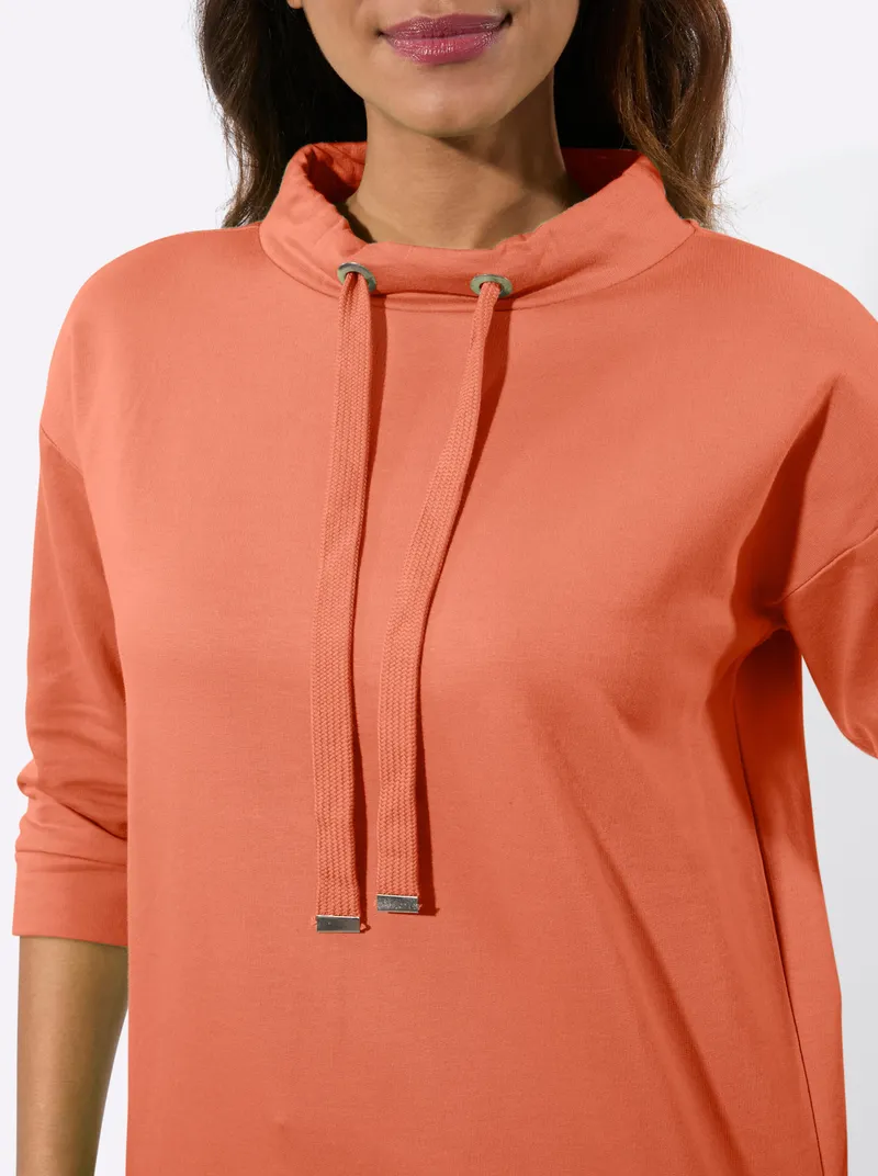 Witt Sweatshirt papaya, Papaya, – Produktbild 1 von 2