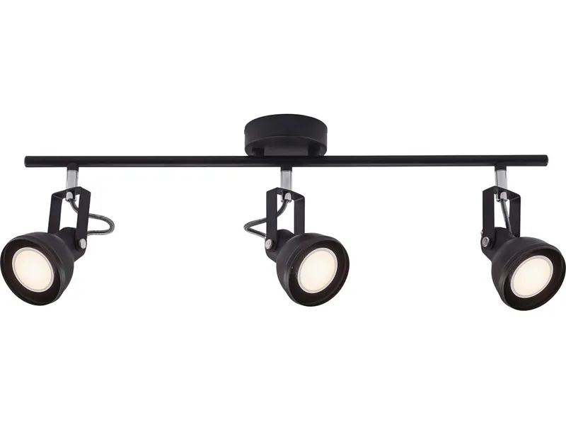Nordlux Nordlux Spotlight "Aslak" 3 Spots, Schwarz, – Produktbild 1 von 1