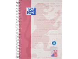 OXFORD OXFORD Recycling Collegeblock A4+, 120 Blatt, kariert mit Doppelrand, 90 g/m² – Produktbild 1 von 1