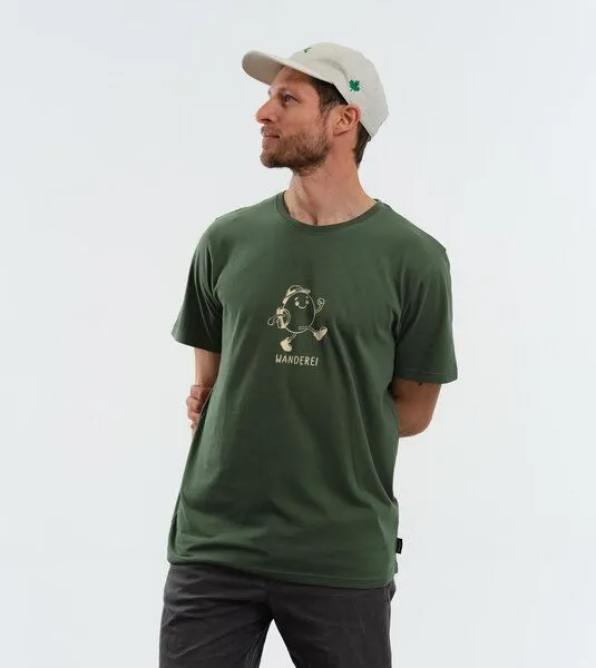 Gary Mash GARY MASH Shirt Wanderei aus Biobaumwolle, Olivgrün (grün), – Produktbild 2 von 4