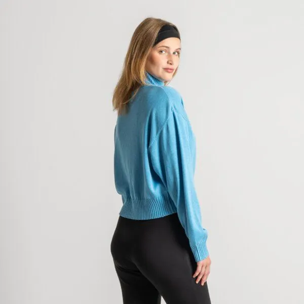 trueStory trueStory Oversized Pullover - EUGENIE, Cool blue (blau), – Produktbild 2 von 4