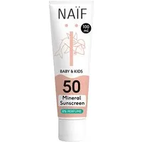 Naif NAÏF Mineral Sunscreen Baby & Kids SPF50 - Wasserfester Sonnenschut... – Produktbild 1 von 1