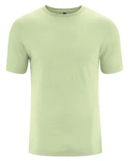 HempAge Hempage Herren vegan T-Shirt Slim Fit Matcha Grün – Produktbild 1 von 1