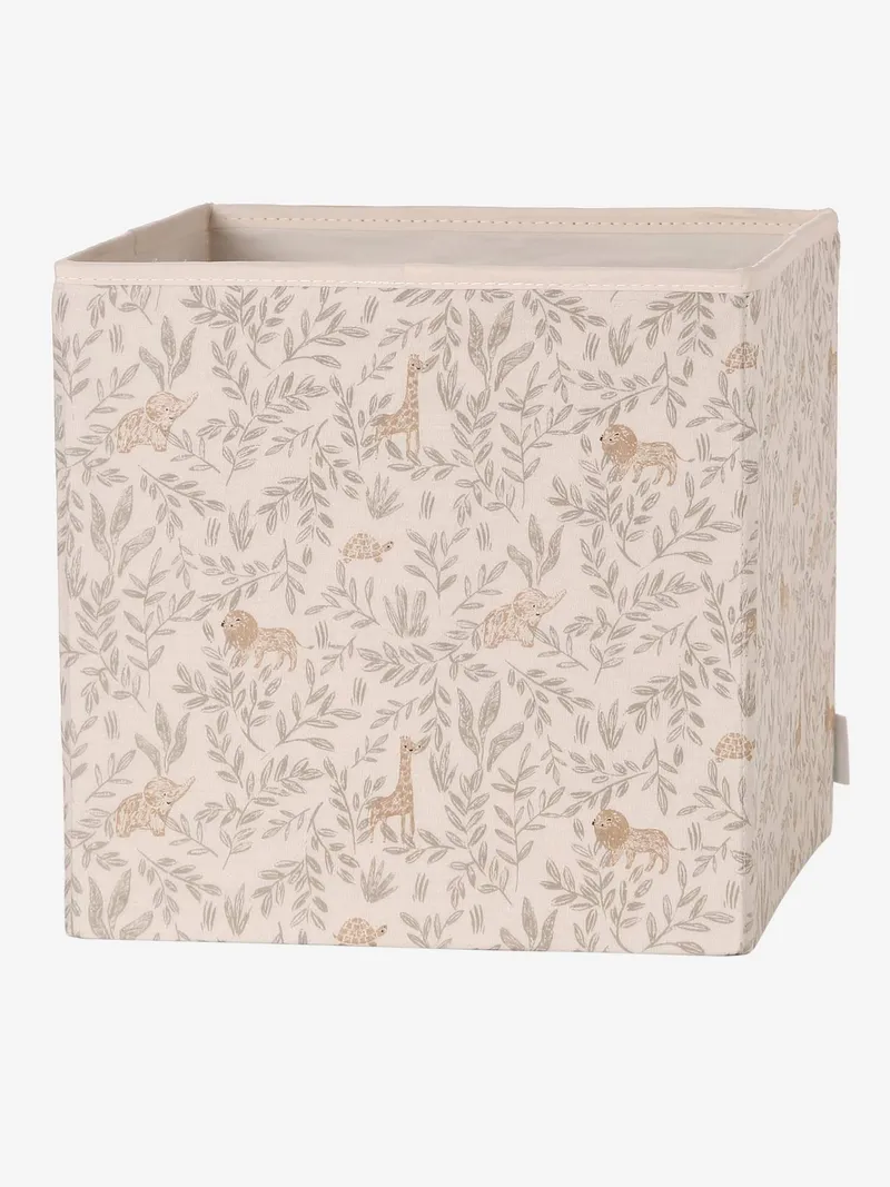 Vertbaudet Vertbaudet 3er-Set Kinderzimmer Aufbewahrungsboxen BABYLON, Beige, – Produktbild 3 von 6