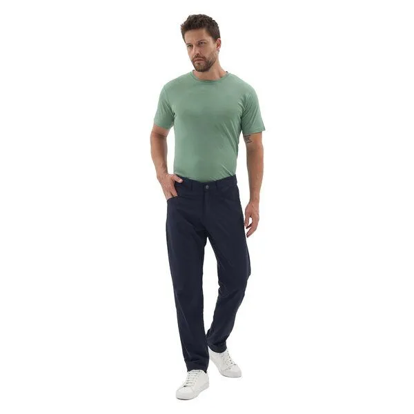 Woolona Woolona Traveler Hose – Herren – Merinowolle/recycletes Polyamid, Navy, – Produktbild 3 von 4