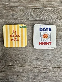 MaBe MaBe Fröhliche Untersetzer mit lustigem Motiv - bunt & frech – Produktbild 1 von 1