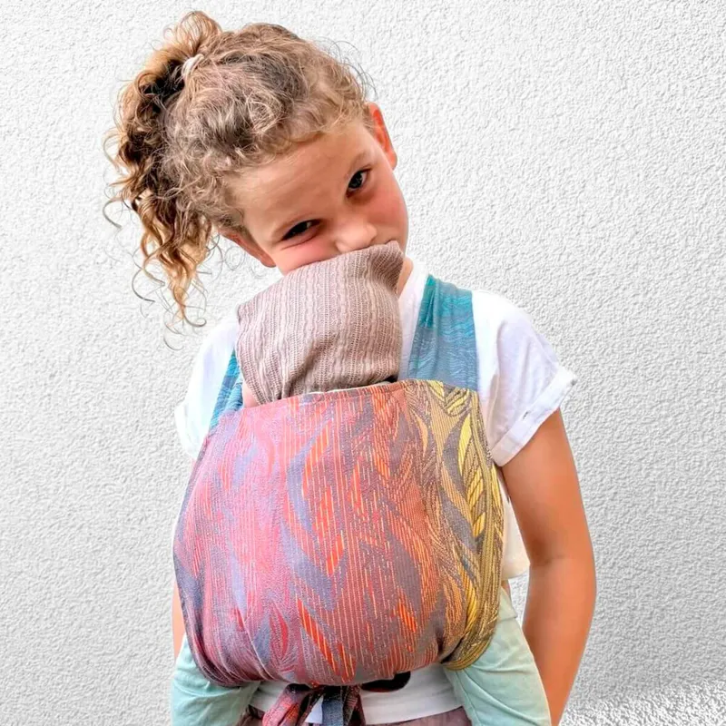 Hoppediz Hoppediz® Puppenzubehör Puppentrage, Mehrfarbig, – Produktbild 4 von 4