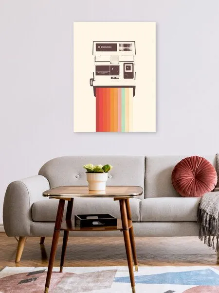 Photocircle Photocircle Poster / Leinwandbild - Instant Camera Rainbow – Produktbild 2 von 4