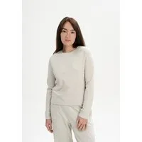 MELA MELA Langarmshirt schwer Style AASTHA aus 100% Bio-Baumwolle, Birke, – Produktbild 1 von 1