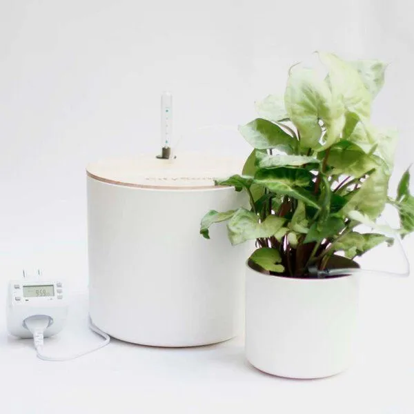 CitySens CitySens Automatische Tropfbewässerung mit Wasserspeicher, Weiss, – Produktbild 3 von 4
